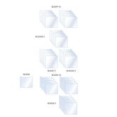 NOTCHED ALUMINA PLATES 10X10.5 CM SE260